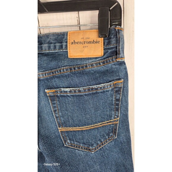 Abercrombie Kids Size 14 The A&F Skinny Blue Denim Jeans Youth EUC - Picture 10 of 15